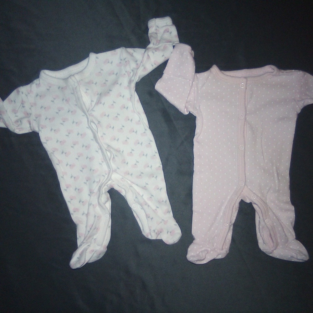 Preemie Girl Sleepers